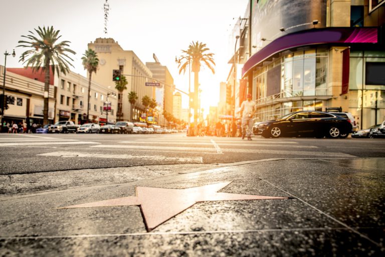 The Hollywood Walk of Fame for another edition of Acting Up.