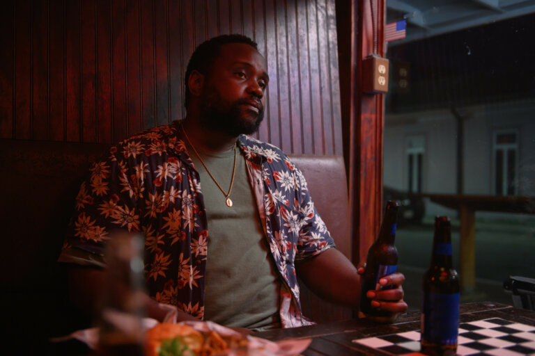 Brian Tyree Henry in "Causeway," premiering November 4, 2022 on Apple TV+.